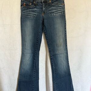 Just USA Dark Blue Flare Jeans